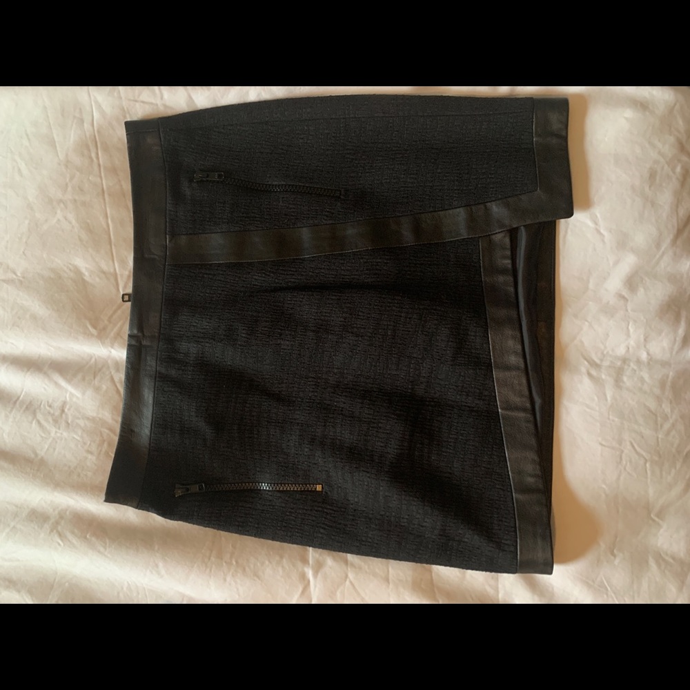 Helmut Lang beautiful black mini skirt